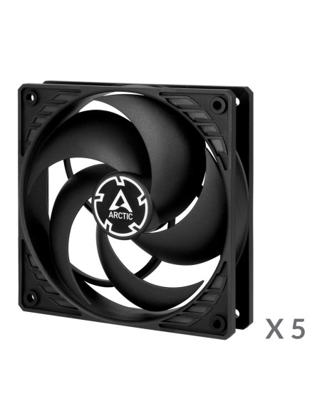 Wentylator Arctic P12 Pwm Pst Value Pack (Black/Black) 120Mm Pack Of 5Pcs