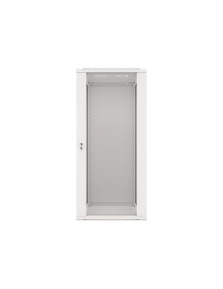 Szafa Rack Lanberg  Wf01-6627-10S (27U  1300Mm / 600Mm / 600 Mm  Wisząca  Szklane  19''  Szary)