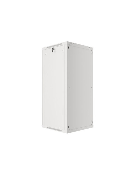 Szafa Rack Lanberg  Wf01-6627-10S (27U  1300Mm / 600Mm / 600 Mm  Wisząca  Szklane  19''  Szary)