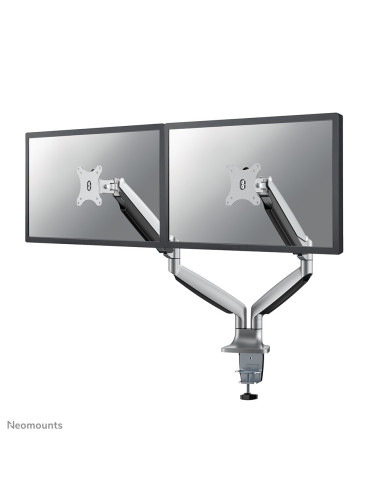 Neomounts Nm-D750Dsilver Uchwyt / Stojak Do Monitorów 81,3 Cm (32") Biurko Srebrny