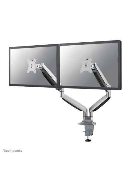 Neomounts Nm-D750Dsilver Uchwyt / Stojak Do Monitorów 81,3 Cm (32") Biurko Srebrny