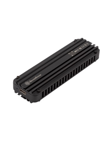 Silverstone Ms12 Obudowa Ssd Czarny M.2
