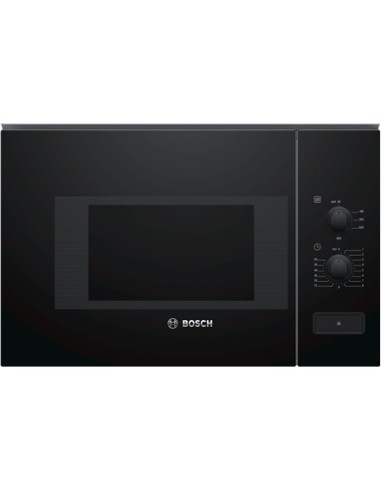 Bosch | Bfl520Mb0 | Kuchenka Mikrofalowa | Wbudowany | 20 L | 800 W | Czarny