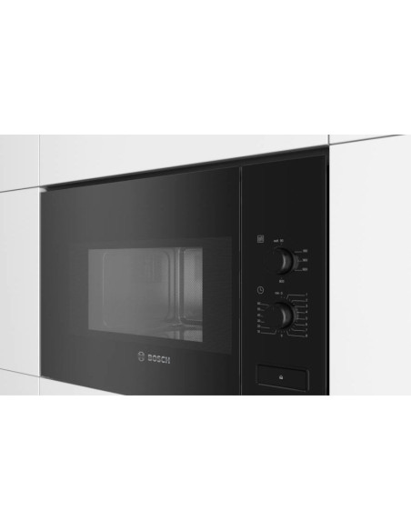 Bosch | Bfl520Mb0 | Kuchenka Mikrofalowa | Wbudowany | 20 L | 800 W | Czarny