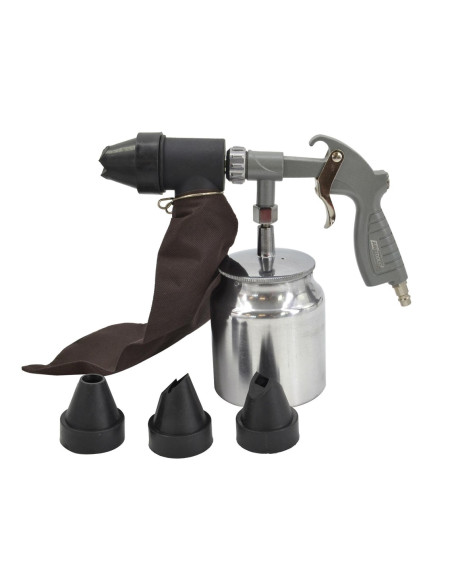 Awtools Pistolet Do Piaskowania Ze Zbiornikiem Z Odzyskiem
