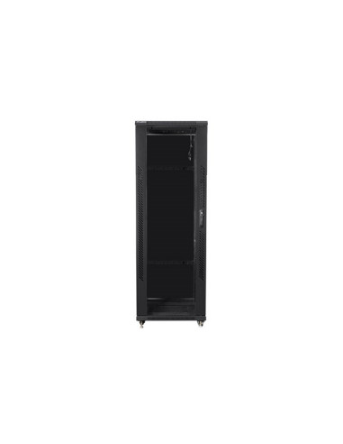 Szafy Jednosekcyjna, Zamykana Na Zamek Lanberg Ff01-8847-12B (47U  19'' / 800Mm / 800 Mm  Stojąca  Pełne, Szklane  800 Kg  Kolor