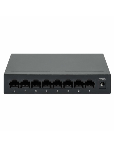 Intellinet 530347 Łącza Sieciowe Gigabit Ethernet (10/100/1000) Czarny