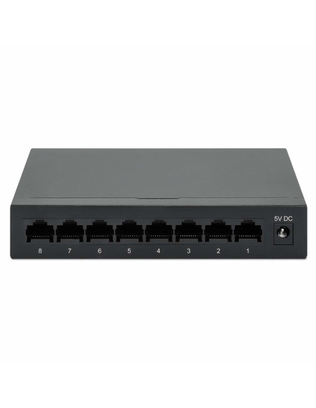 Intellinet 530347 Łącza Sieciowe Gigabit Ethernet (10/100/1000) Czarny