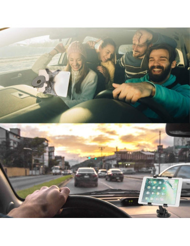 Techly Uniwersalny Uchwyt Do Tabletu Z Przyssawką