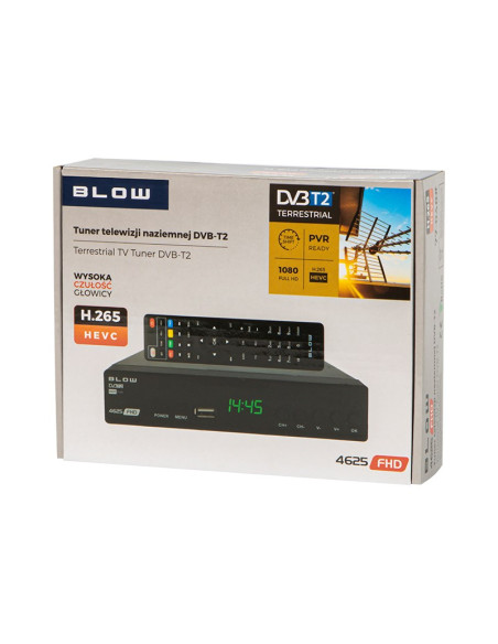 Blow Dekoder Tuner Dvb-T2 Blow 4625Fhd H.265 V2