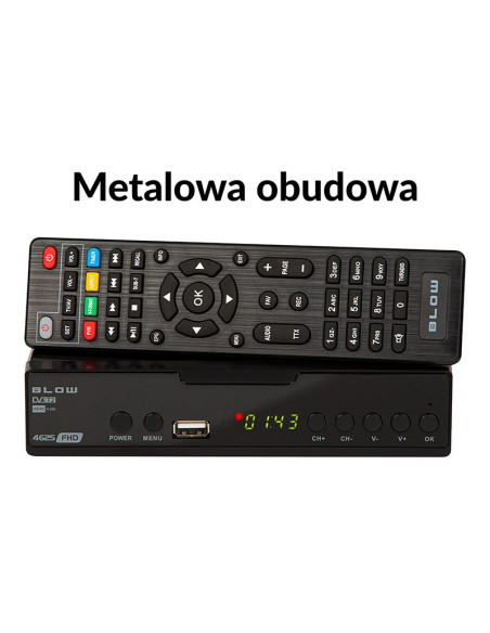 Blow Dekoder Tuner Dvb-T2 Blow 4625Fhd H.265 V2
