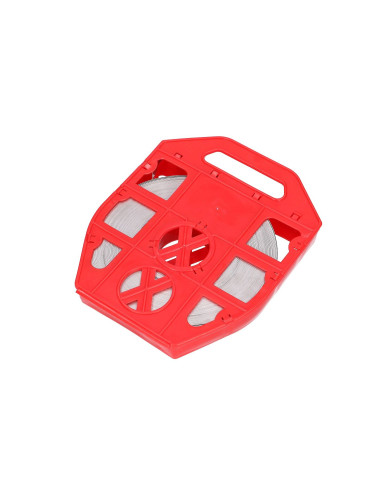 Extralink Taśma Ze Stali Nierdzewnej Ss201 0,7Mm Do Mocowania Na Słupach Energetycznych, 10Mm X 0,7Mm, 50M