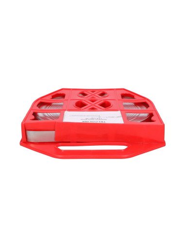 Extralink Taśma Ze Stali Nierdzewnej Ss201 0,7Mm Do Mocowania Na Słupach Energetycznych, 10Mm X 0,7Mm, 50M