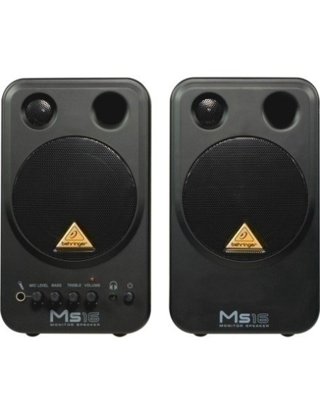 Behringer Ms16 Głośnik 2-Drożny Czarny Przewodowa 16 W