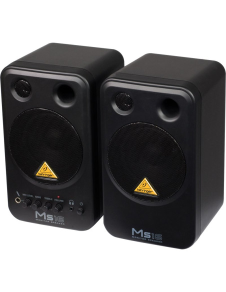 Behringer Ms16 Głośnik 2-Drożny Czarny Przewodowa 16 W