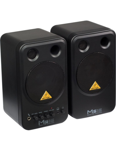 Behringer Ms16 Głośnik 2-Drożny Czarny Przewodowa 16 W