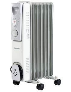 Grzejnik Olejowy Ravanson Oh-07 (1500W  7  Kolor Szary) 2