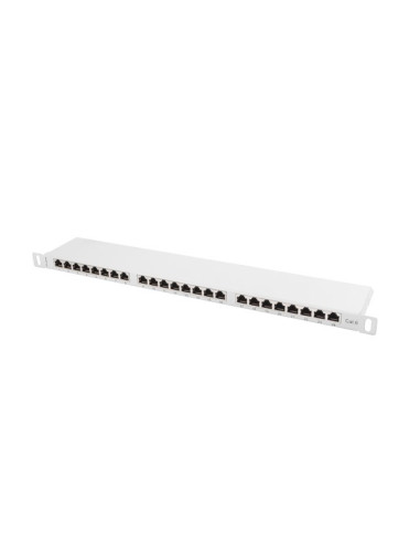 Patch Panel Lanberg Pps6-0024-S (0.5U  Kat. 6  24Xrj-45)