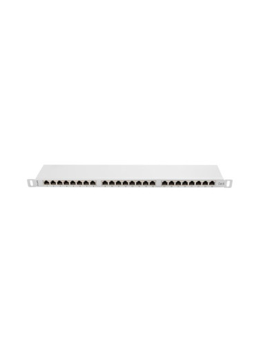 Patch Panel Lanberg Pps6-0024-S (0.5U  Kat. 6  24Xrj-45)