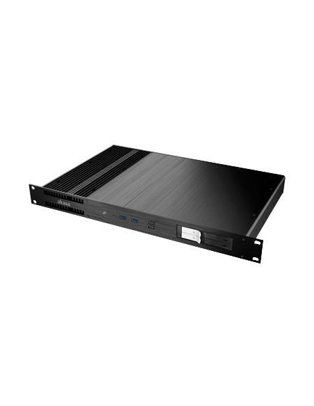 Obudowa Akasa Galileo Tu1 Thin-Mini-Itx 1U, Oem - Czarna