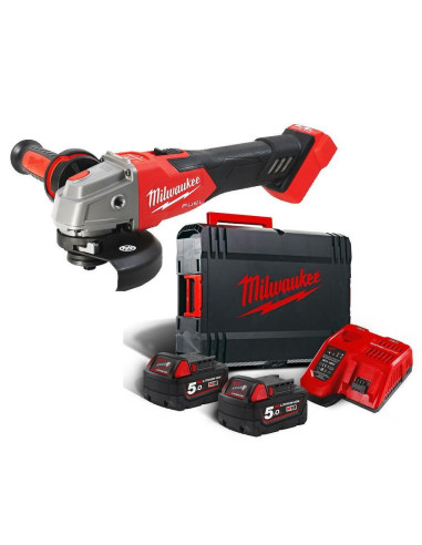 Milwaukee.szlifierka  M18Fsag125Xb-502X 2X5,0Ah