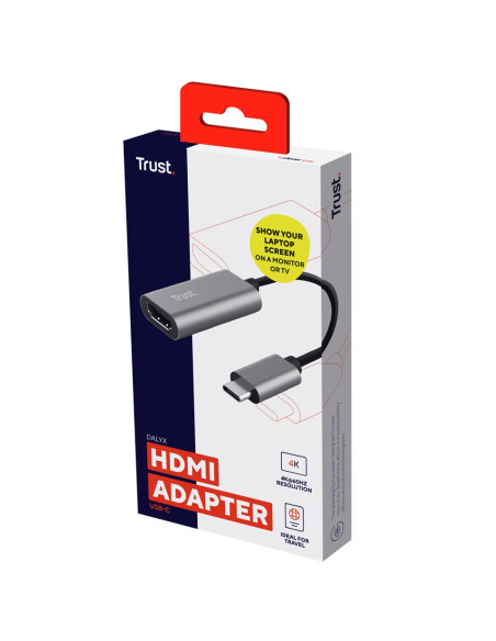 Adapter Trust Dalyx Usb C Hdmi (23774)