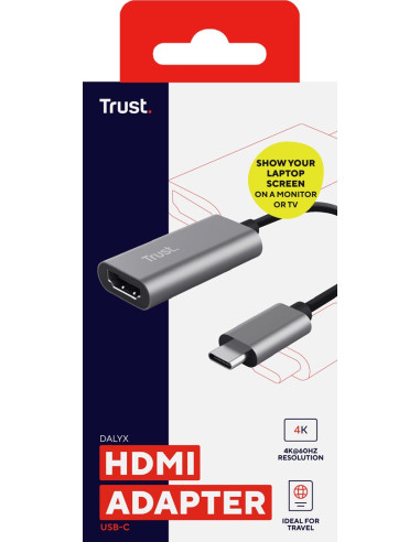 Adapter Trust Dalyx Usb C Hdmi (23774)