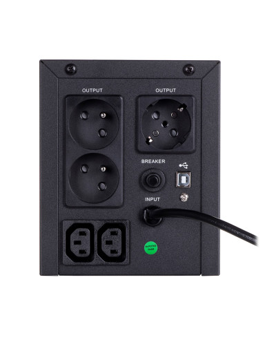 Zasilacz Awaryjny Microups 2000Va/1200W 2*9Ah