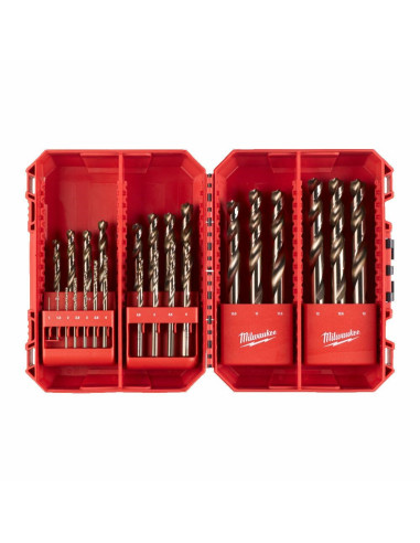 Milwaukee Wiertło Metal Hss Co Kpl 25Cz. /1-13Mm/.