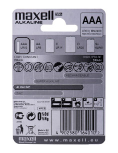 Maxell Bateria Alkaliczna Lr03, 4 Szt. 2