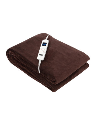 Koc Elektryczny Noveen Eb655 Brown Super Miękki 180X130Cm