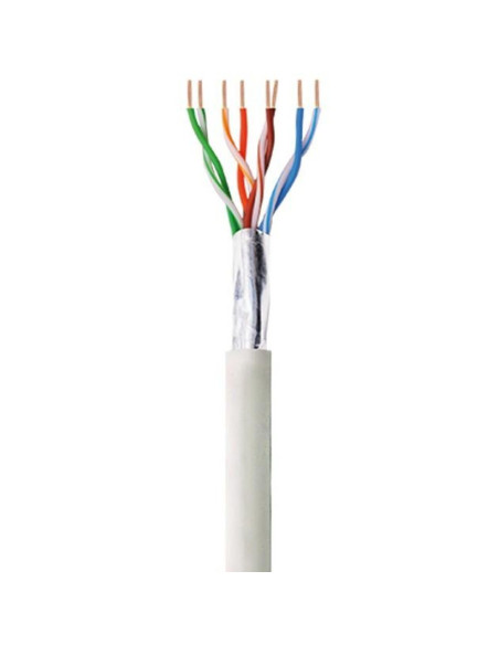 Techly Kabel Skrętka Kat 6 F/Utp Linka 305M Szara