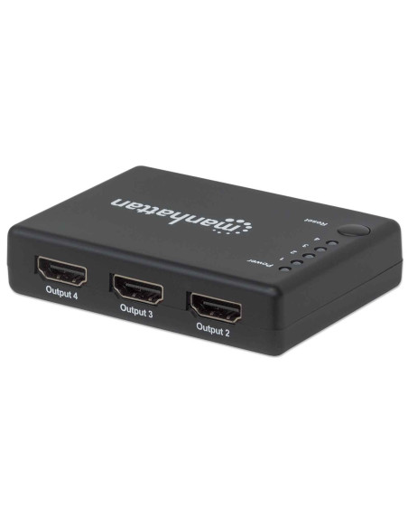 Manhattan 207706 Rozgałęziacz Telewizyjny Hdmi 4X Hdmi