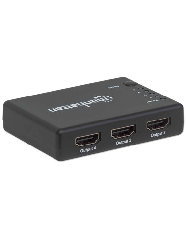 Manhattan 207706 Rozgałęziacz Telewizyjny Hdmi 4X Hdmi