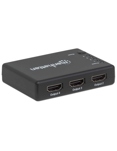 Manhattan 207706 Rozgałęziacz Telewizyjny Hdmi 4X Hdmi