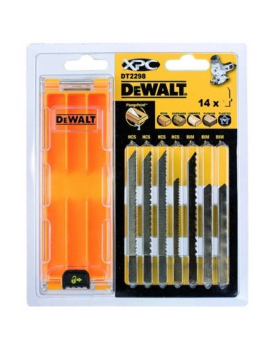 Dewalt Brze.wyrz. Mix 14Szt. Drewno/Laminat/Pcv