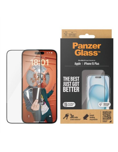 Panzerglass Ultra Wide Fit Przezroczysta Ochrona Ekranu Apple 1 Szt.