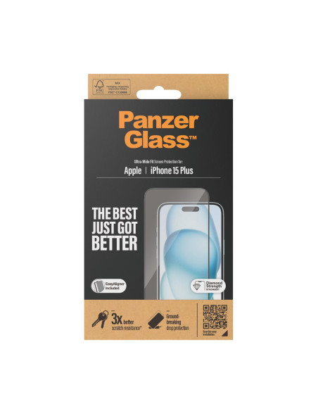Panzerglass Ultra Wide Fit Przezroczysta Ochrona Ekranu Apple 1 Szt.