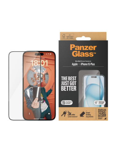 Panzerglass Ultra Wide Fit Przezroczysta Ochrona Ekranu Apple 1 Szt.
