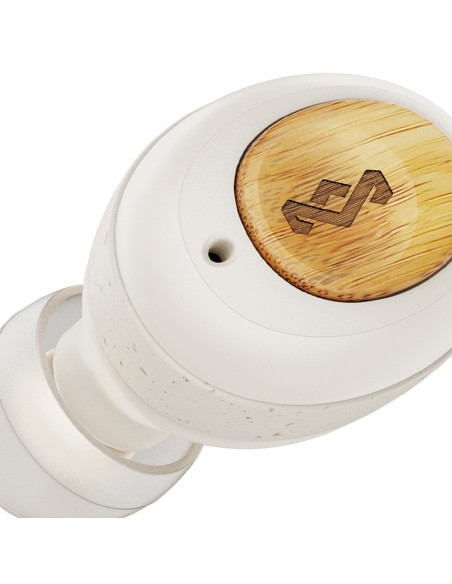 Marley True Wireless Earbuds Champion Built-In Microphone, Bluetooth, In-Ear, Cream