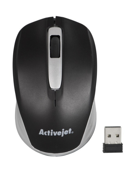 Activejet Mysz Bezprzewodowa Amy-313 Usb (Optyczna  1200 Dpi  Czarna)