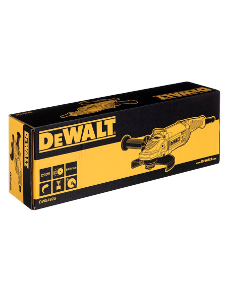 Szlifierka Kątowa Dewalt Dwe492S-Qs 2200W 230Mm