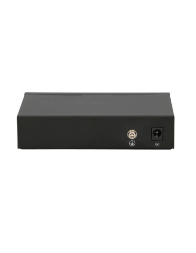 Extralink Euros V2 | Switch Poe | 4X 100Mb/S Poe/Poe+, 2X Rj45 Uplink 100Mb/S, 60W