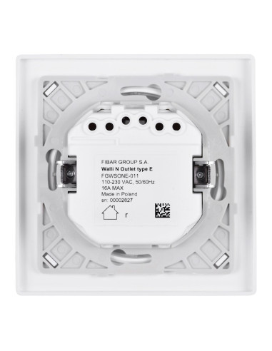 Fibaro Gniazdko Walli Outlet N Typ E Fgwsone-011