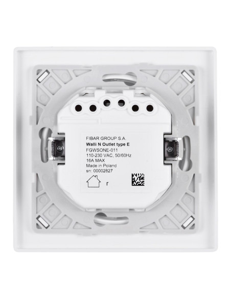 Fibaro Gniazdko Walli Outlet N Typ E Fgwsone-011