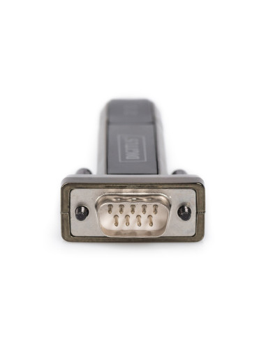 Adapter Digitus Da-70156 (Usb M - Rs-232 M  Kolor Czarny)