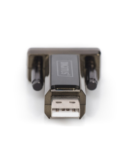 Adapter Digitus Da-70156 (Usb M - Rs-232 M  Kolor Czarny)