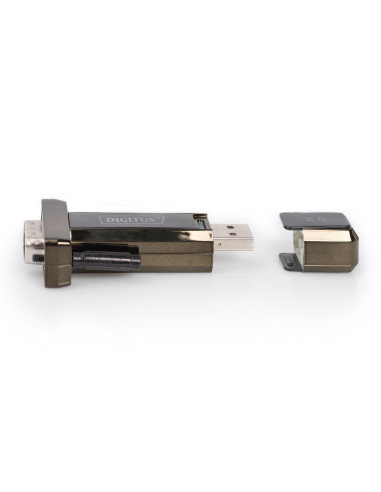 Adapter Digitus Da-70156 (Usb M - Rs-232 M  Kolor Czarny)