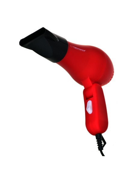 Suszarka Do Włosów Esperanza Aurora Ebh003R (750W  Kolor Czerwony)