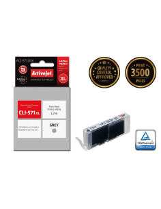 Activejet Acc-571Gnx Tusz (Zamiennik Canon Cli-571Xlg  Supreme  12 Ml  Szary) 2